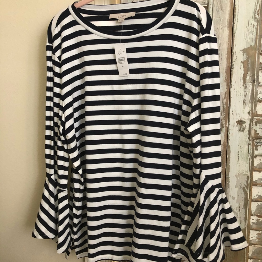 LOFT Stripe Top